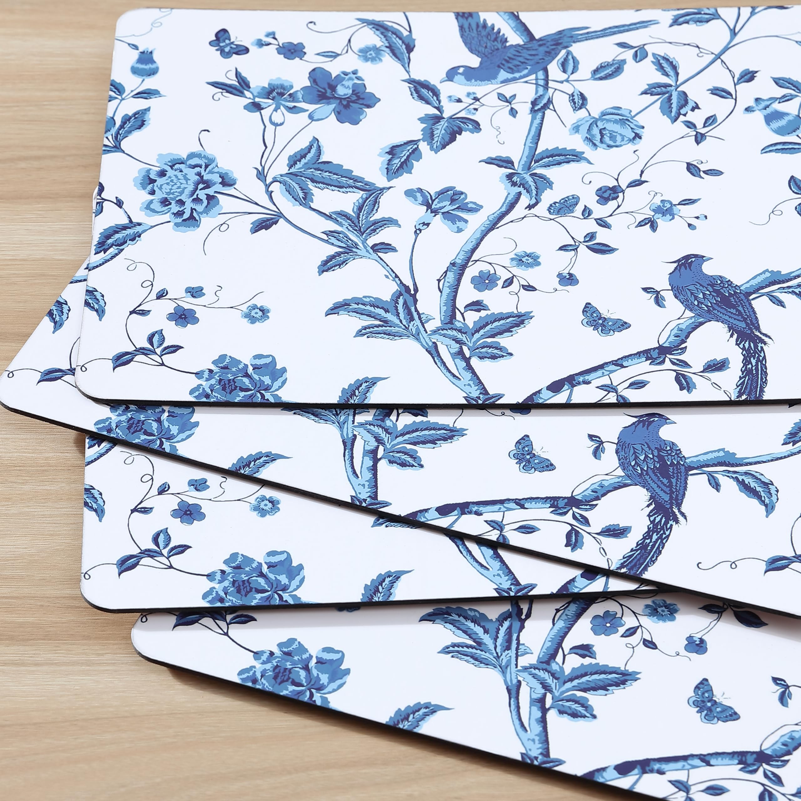 Amazon｜Laura Ashley コルクプレースマット 16 x 12インチ キッチンや